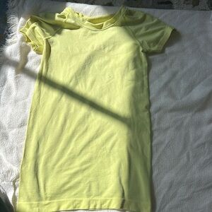 Women’s neon, Lululemon shirt